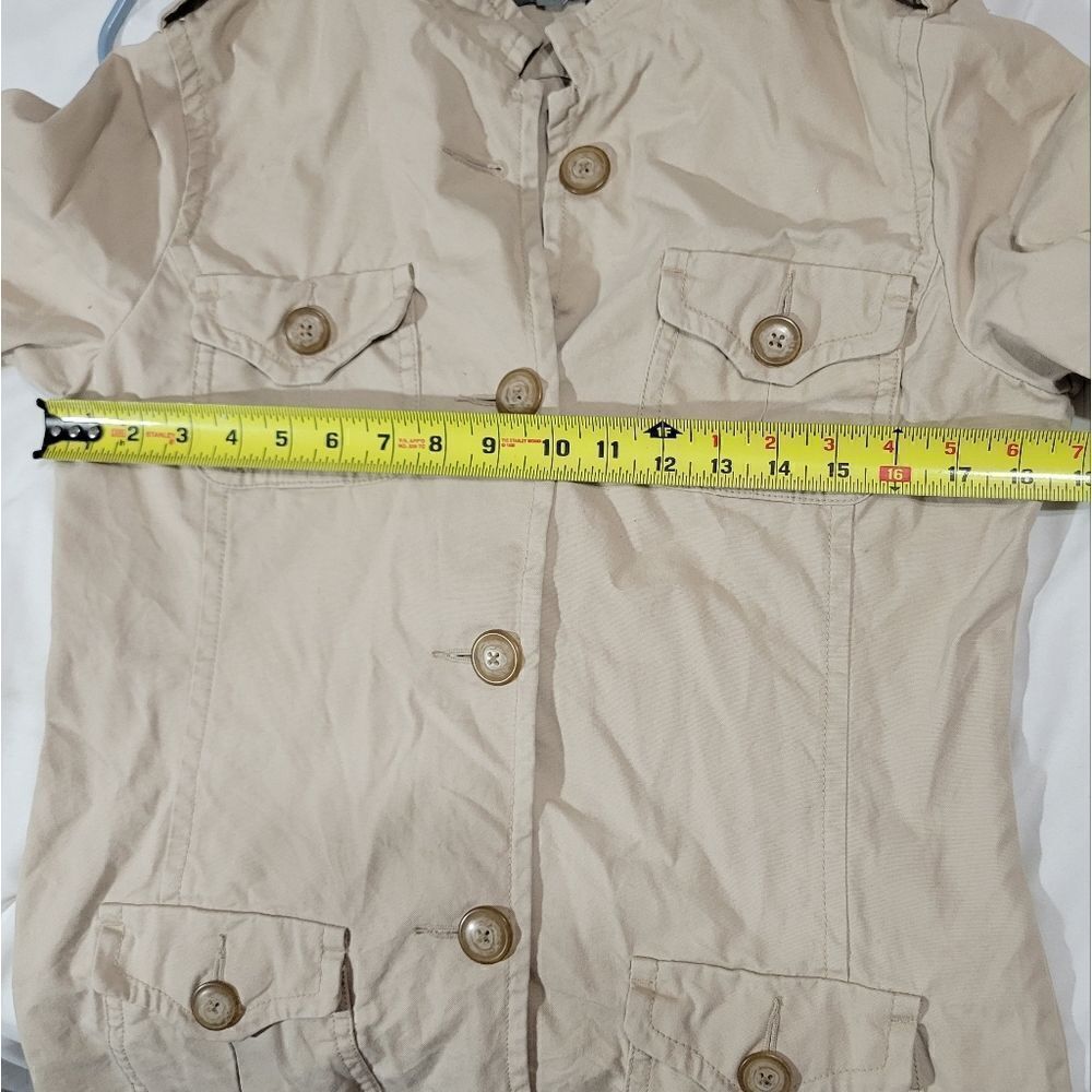 Gap buttonup khaki jacket  - Picture 8 of 11